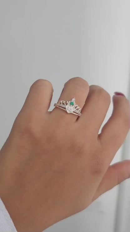 Anillo Cielo — 15 Años en Plata Italiana