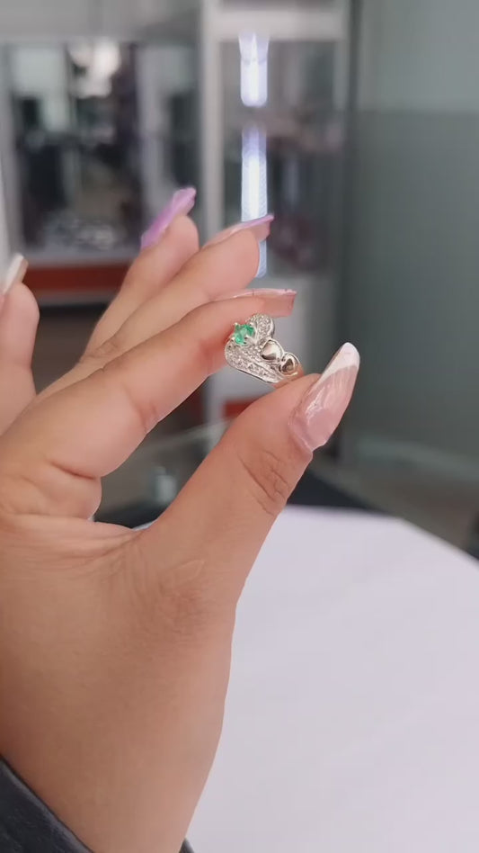 Anillo Aurora — 15 Años en Plata 925 y Oro 18K